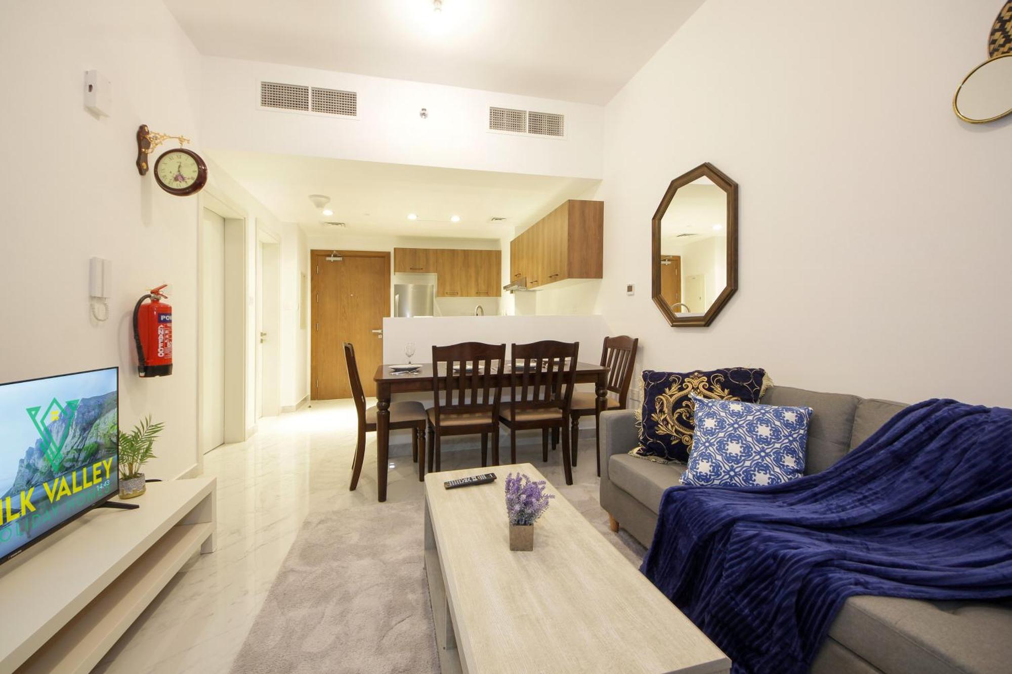 Silk Valley - Furnished Luxury 1bhk | Pool & Gym Abu Dhabi